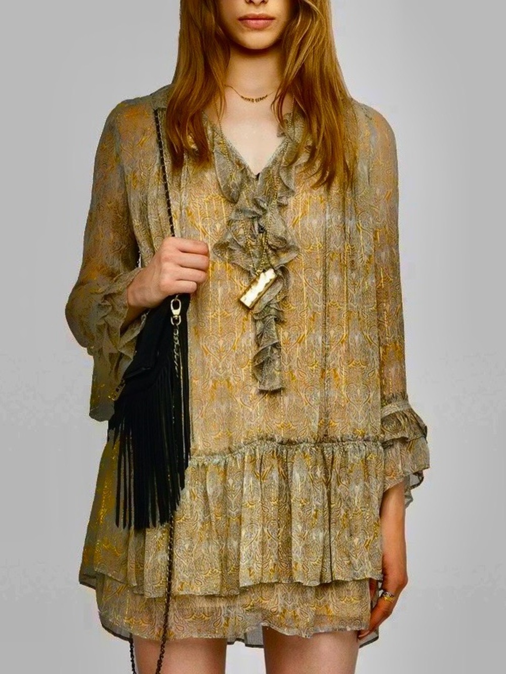 Zadig & Voltaire Ralicd dress, NWT, S - Picture 4 of 14